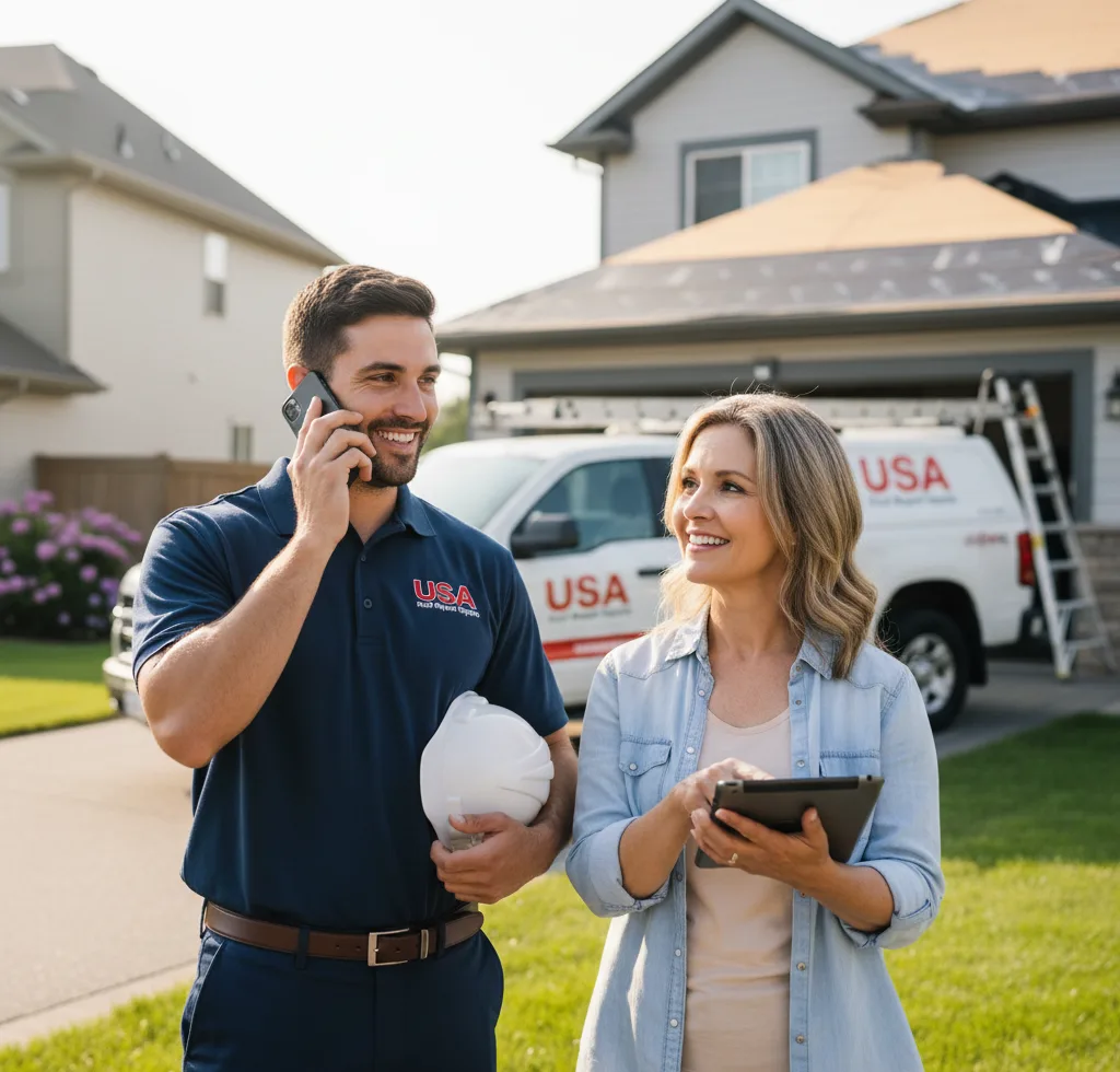 USA Roof Repair Experts customer support in Port Royal